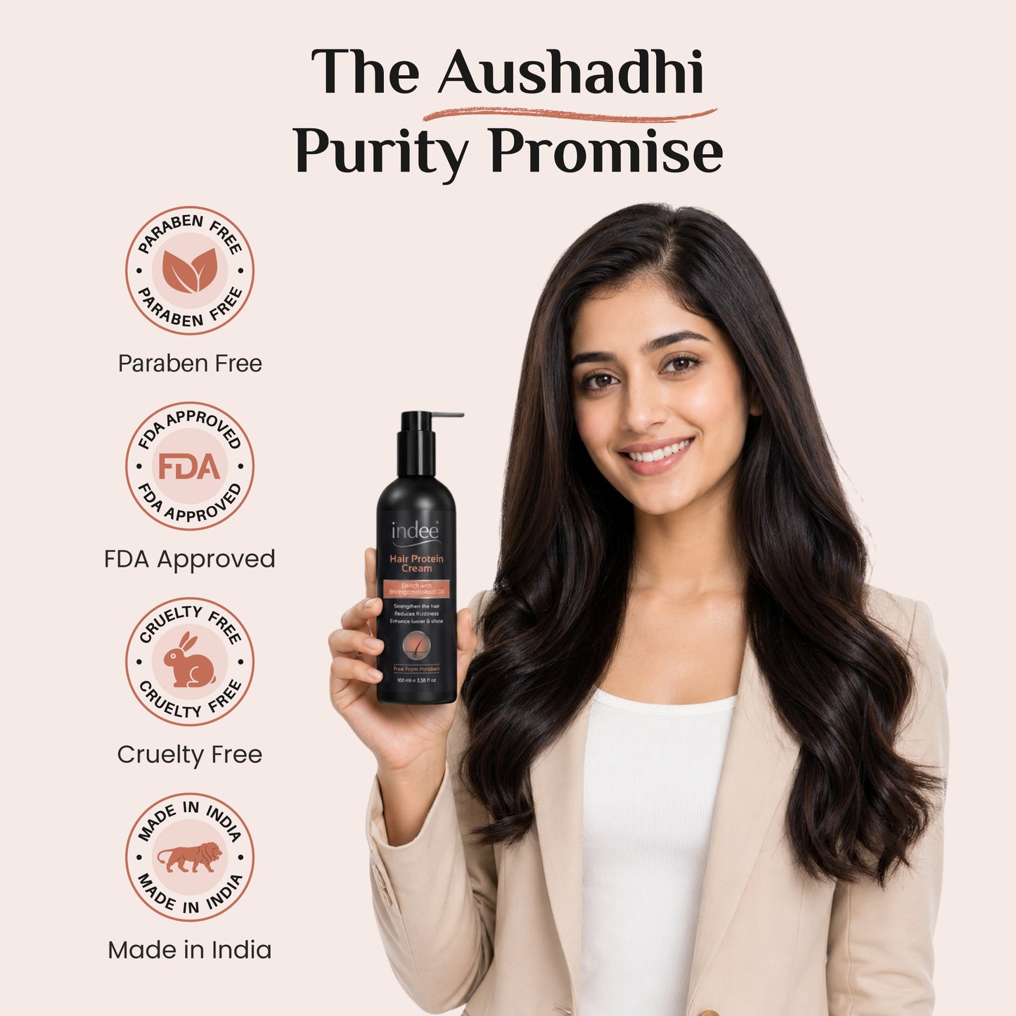 Indee Hair Protein Cream 100ml