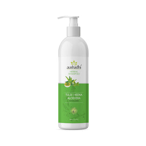 Aushadhi Herbal Shampoo (Tulsi, Heena, Aloevera)