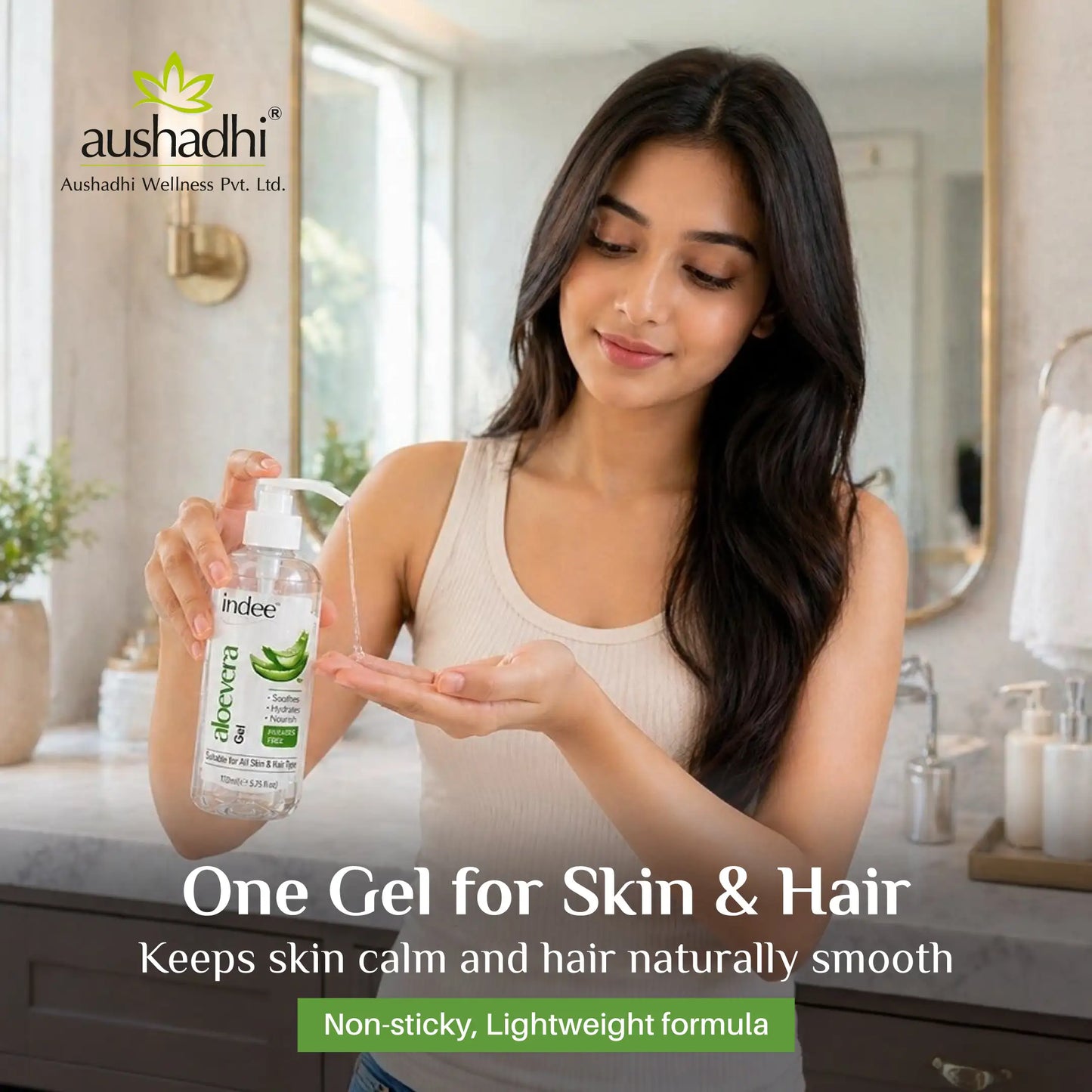 Indee Aloevera Gel 170ml