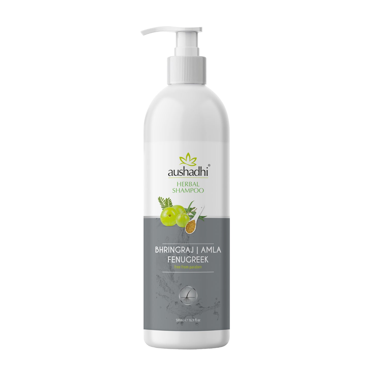 Aushadhi Herbal Shampoo (Bhringraj, Amla, Fenugreek )