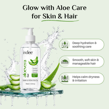 Indee Aloevera Gel 170ml