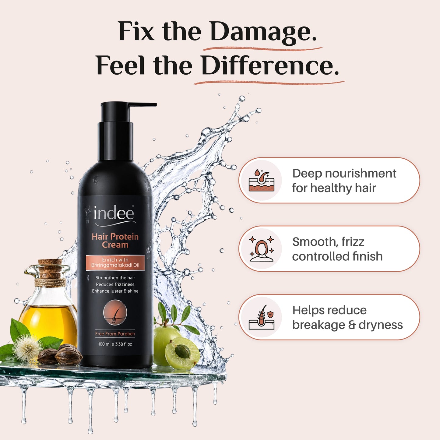 Indee Hair Protein Cream 100ml