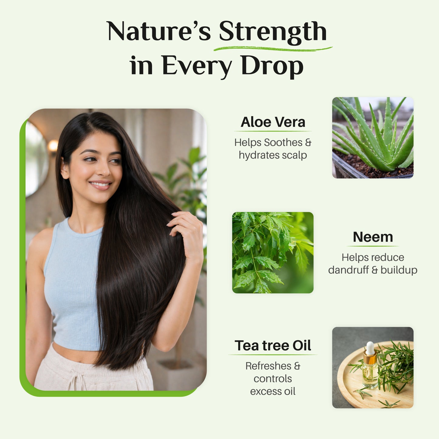 Indee Herbal Shampoo 500ml