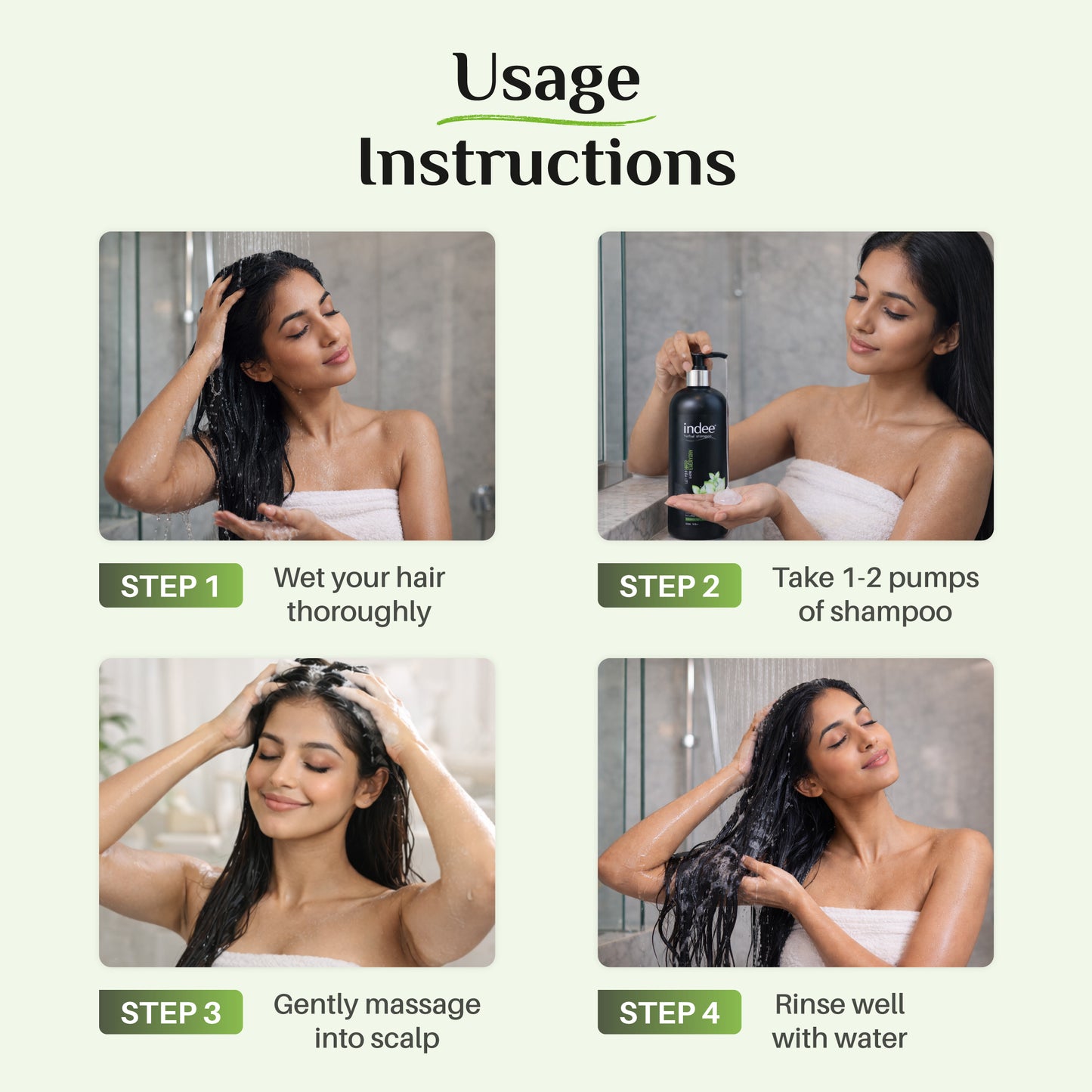 Indee Herbal Shampoo 500ml
