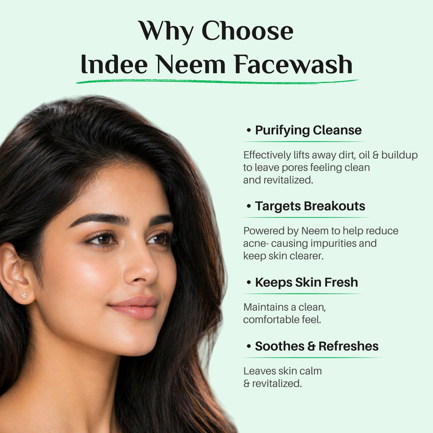Indee Facewash - Neem 100ml
