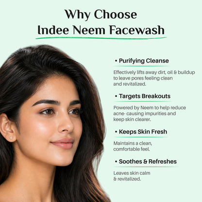 Indee Facewash - Neem 100ml