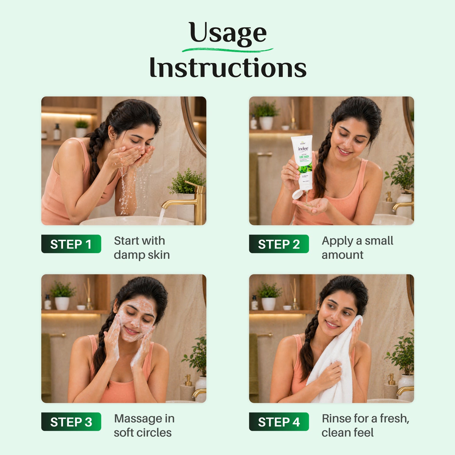 Indee Facewash - Neem 100ml