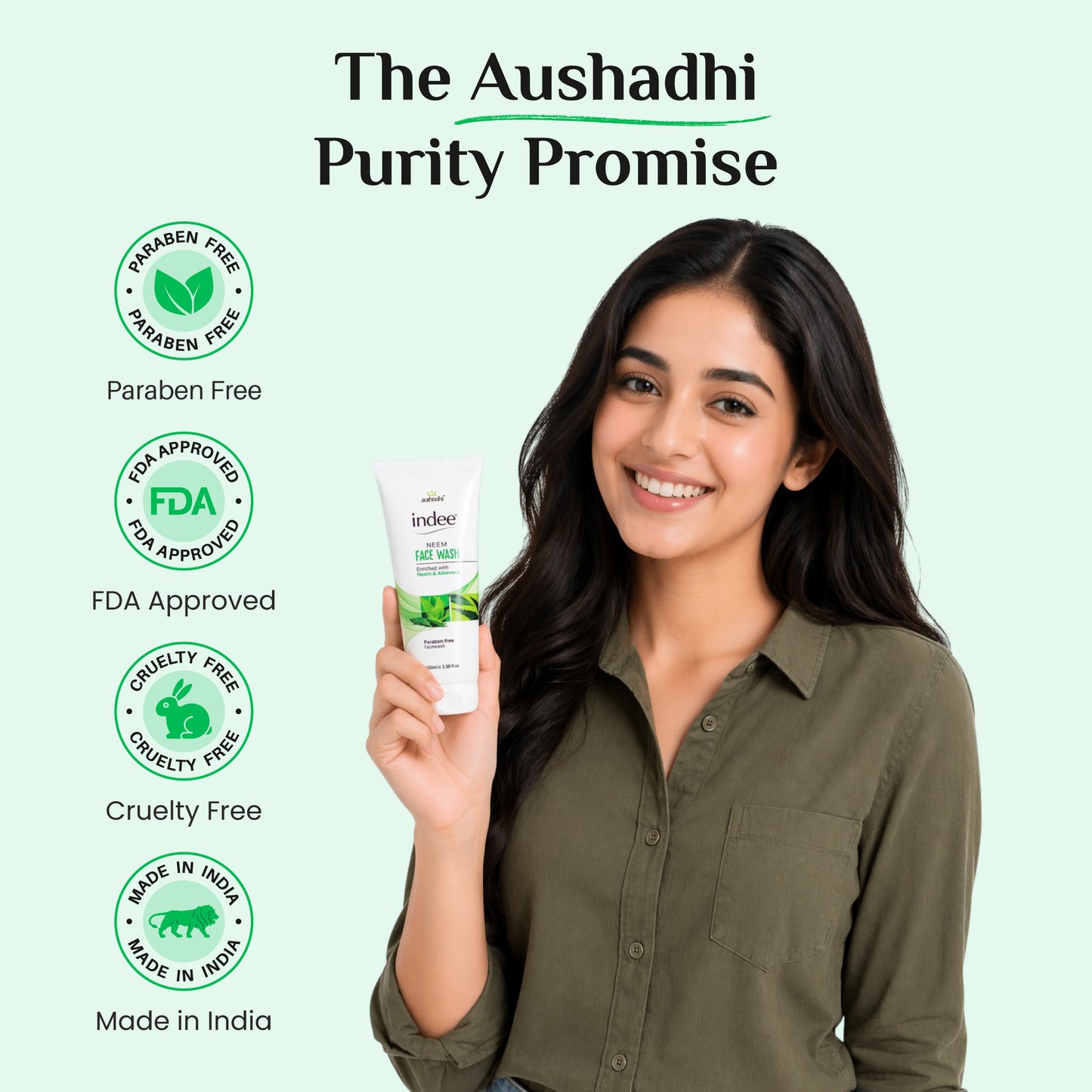 Indee Facewash - Neem 100ml