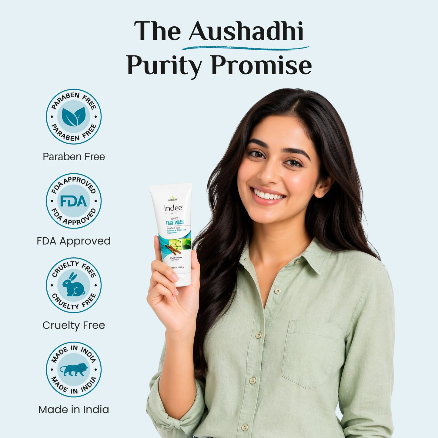 Indee Facewash -Daily 100ml