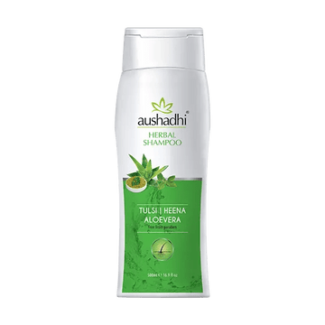 Aushadhi Herbal Shampoo (Tulsi, Heena, Aloevera)