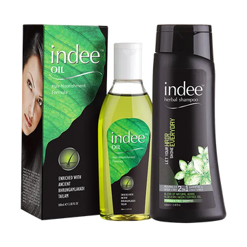 Indee oil + Shampoo